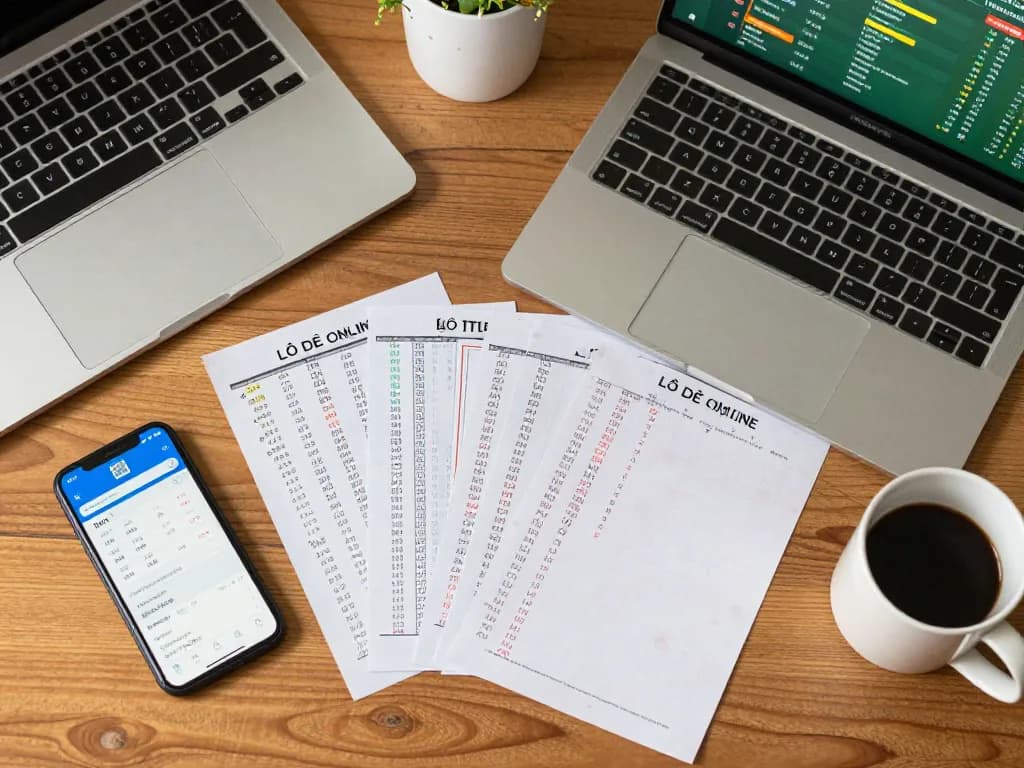 Lô Đề Online betting slips and smartphone app setup highlighting strategic gameplay choices