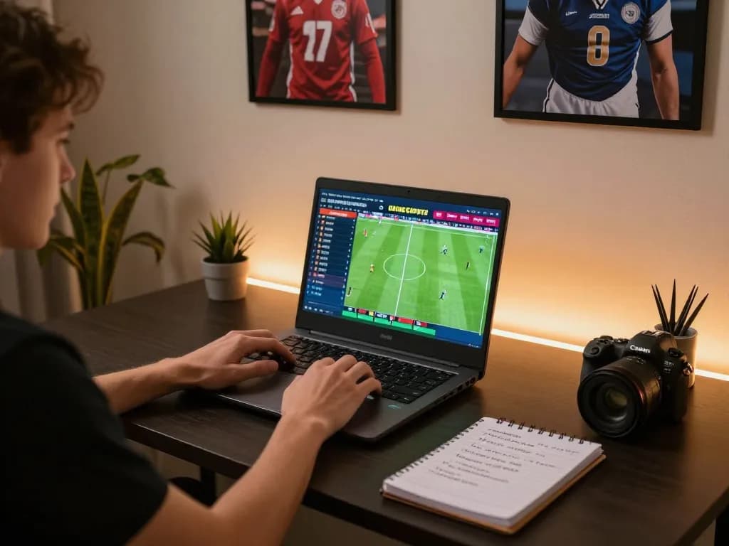 Engaging online sports betting experience at https://7m.us.com/ with vibrant odds displayed on screen.