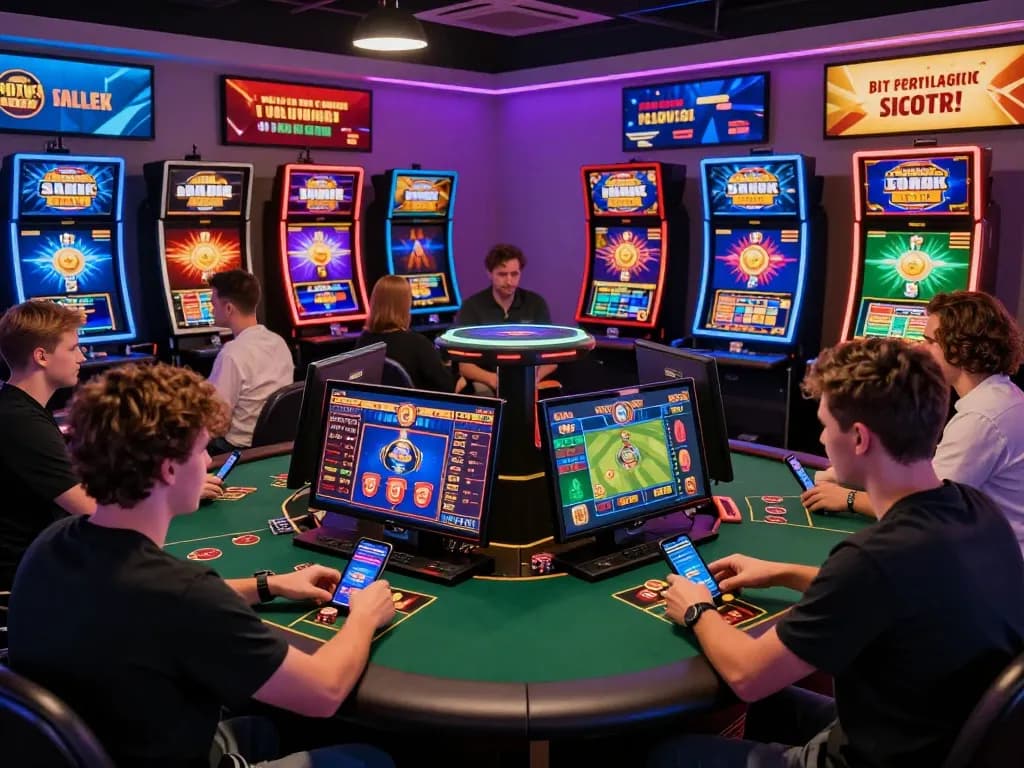 Engaging online casino gaming experience showcasing players on tr88 platform.
