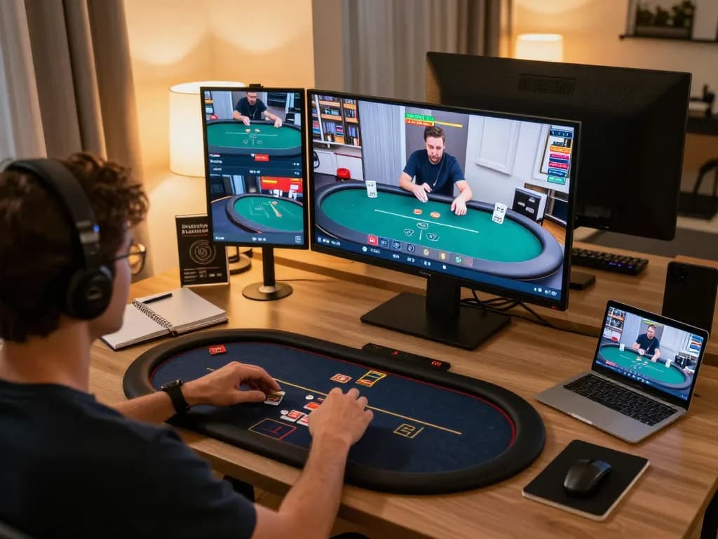 Engaging online gameplay displays for đăng ký 789win with strategic betting elements in modern office