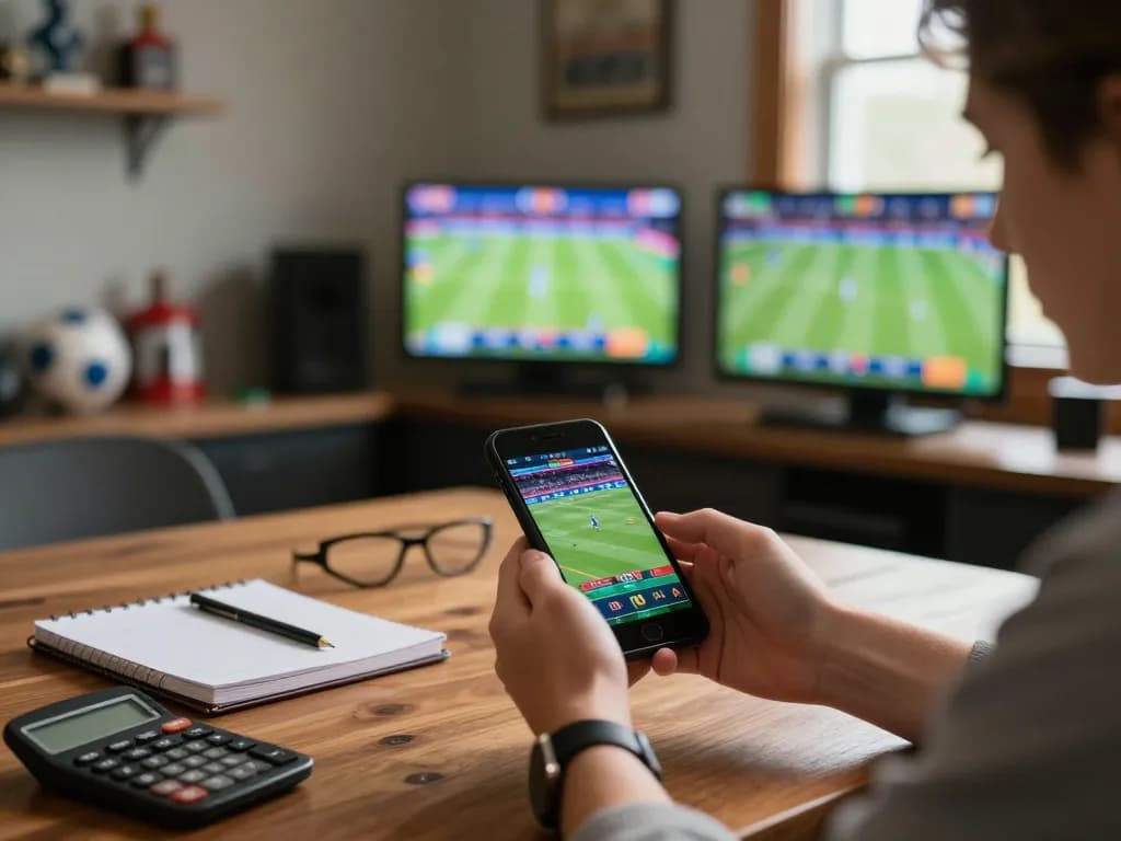 Placing strategic bets on sports events using 789win mobile app in a cozy setting
