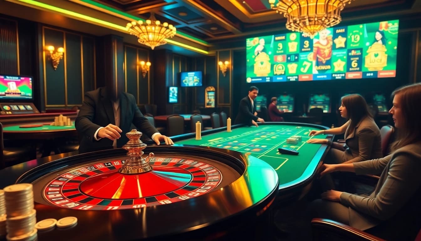 Engage with the excitement of online gambling at trang chủ 888b with luxurious casino visuals.