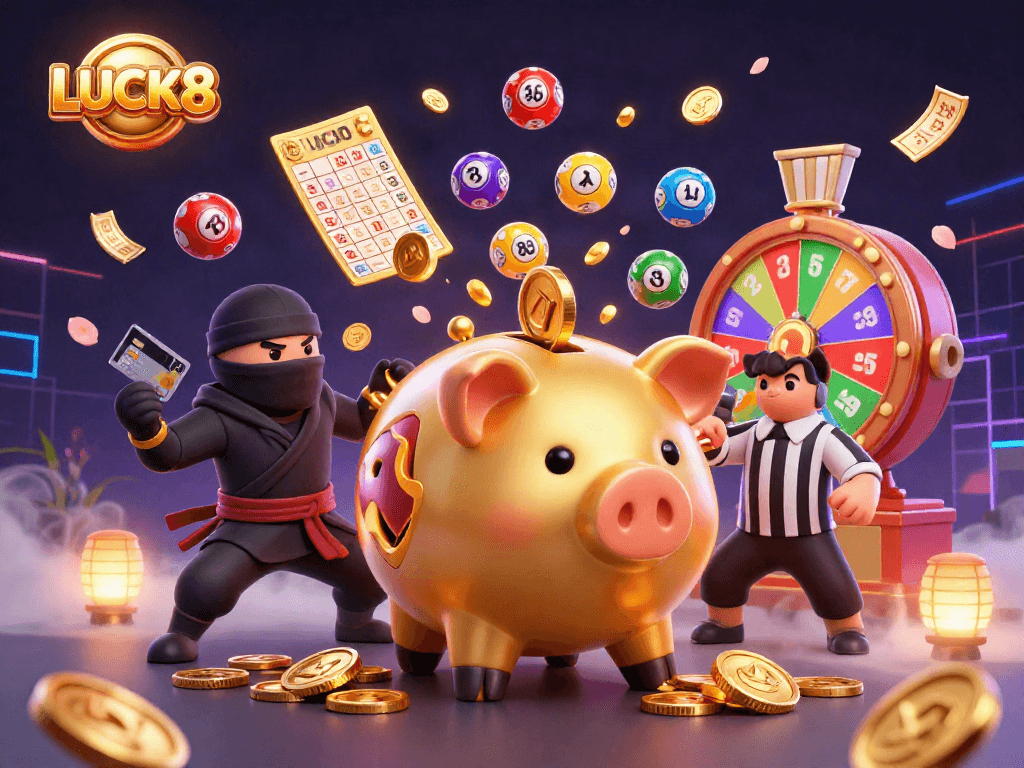 LUCK8 tham gia vào cuộc chiến kích thích giữa những nhân vật hoạt hình trong 3D với nhiều yếu tố sòng bạc hấp dẫn.