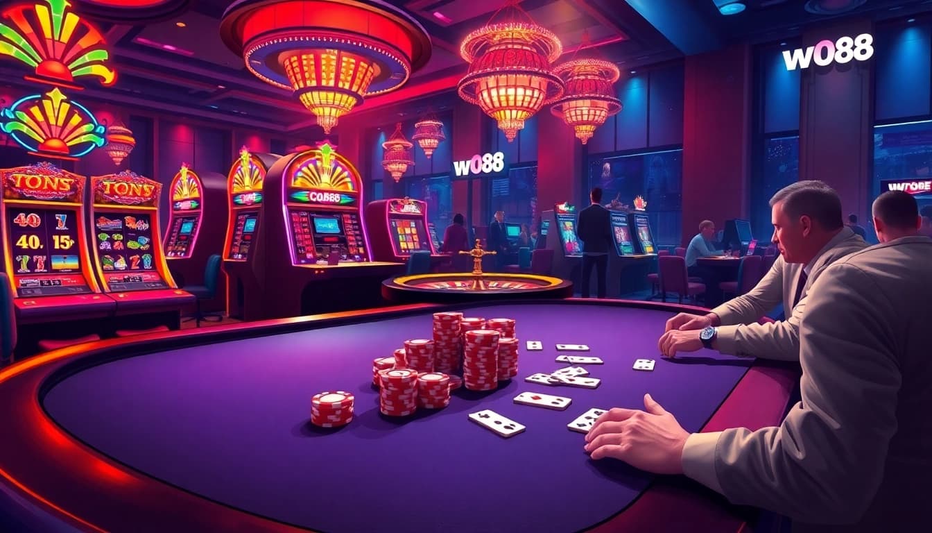 Experience the excitement of ww88 as players engage with vibrant casino games and modern online interfaces.