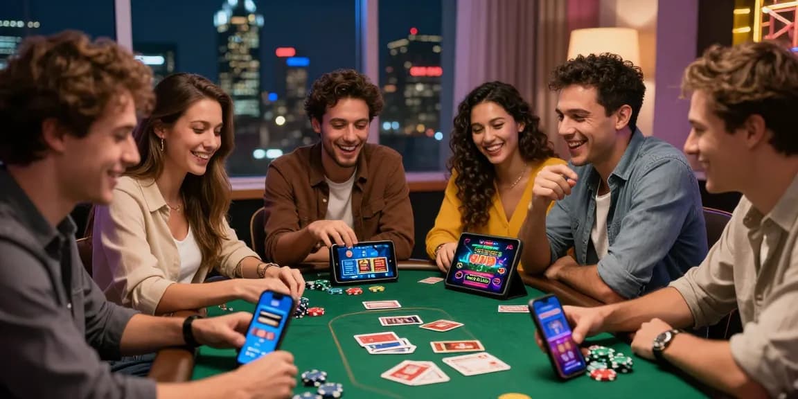 Friends enjoying gaming at credit card casinos, highlighting experiences on https://mhfe.org.uk.