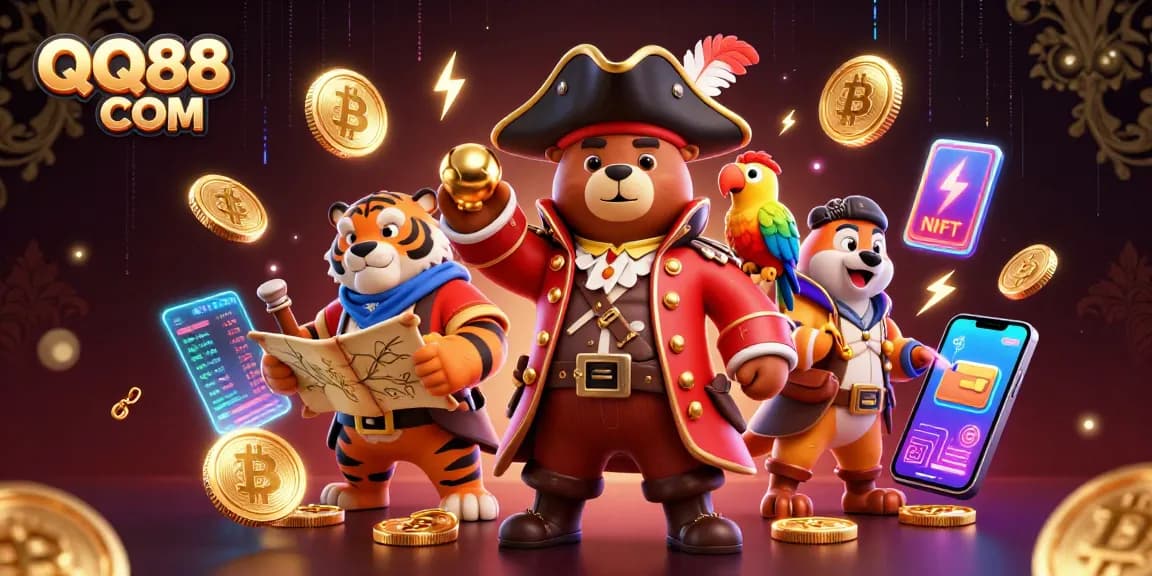 Engage with QQ88 COM for thrilling gaming experiences featuring unique characters and vibrant graphics.