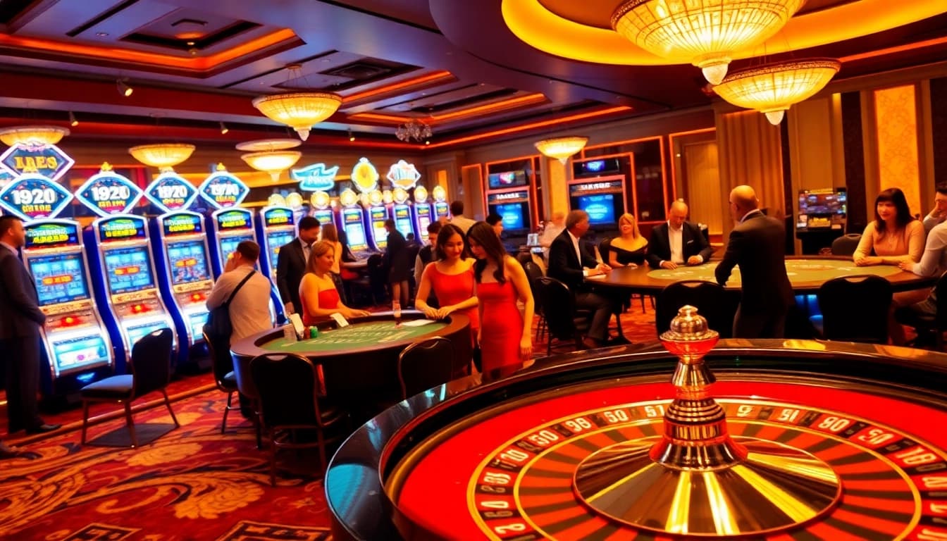 Experience the excitement of RR99 with thrilling casino games and vibrant atmosphere.