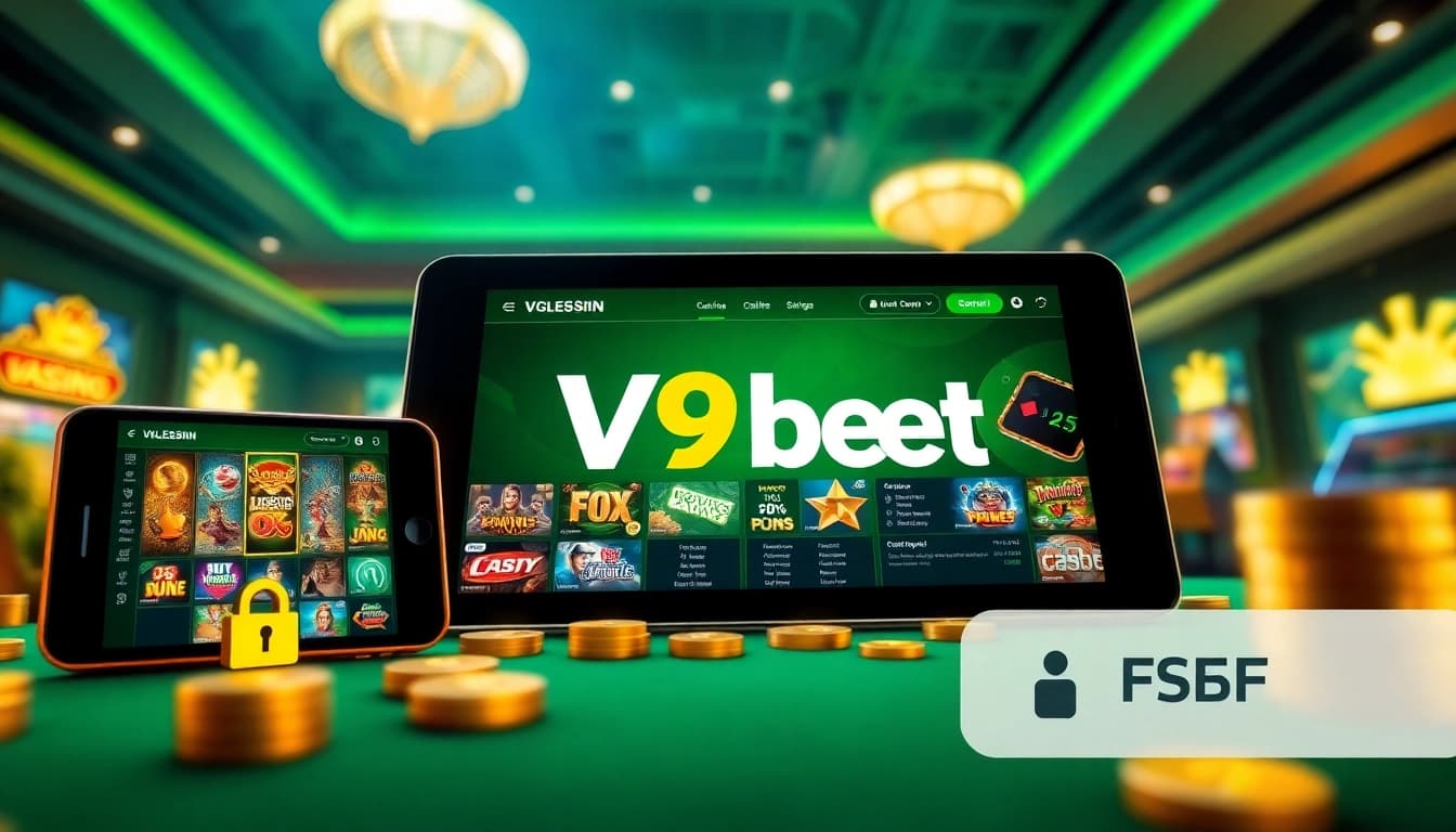 Experience the vibrant gaming at V9bet.ce with a diverse array of online casino games.