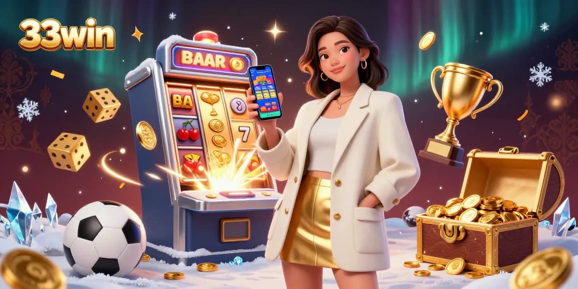 Engage with the 33win sports betting app while winning with vibrant casino visuals.