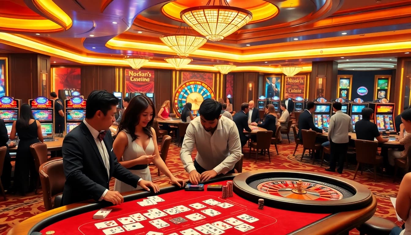 Tải Go88 by enjoying a thrilling casino experience with poker, roulette, and vibrant slot machines.