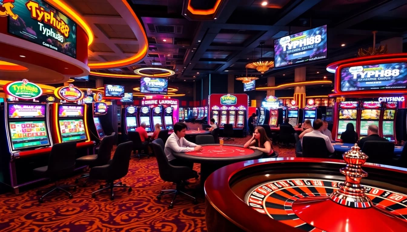 Experience the excitement at nhà cái typhu88 with vibrant casino games and lively players.