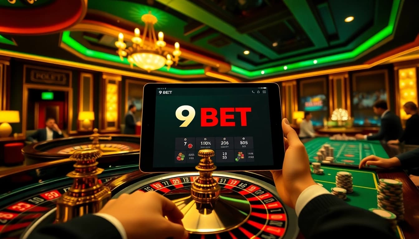 Experience the thrilling atmosphere of trang chủ 9bet with exciting casino elements and betting action.