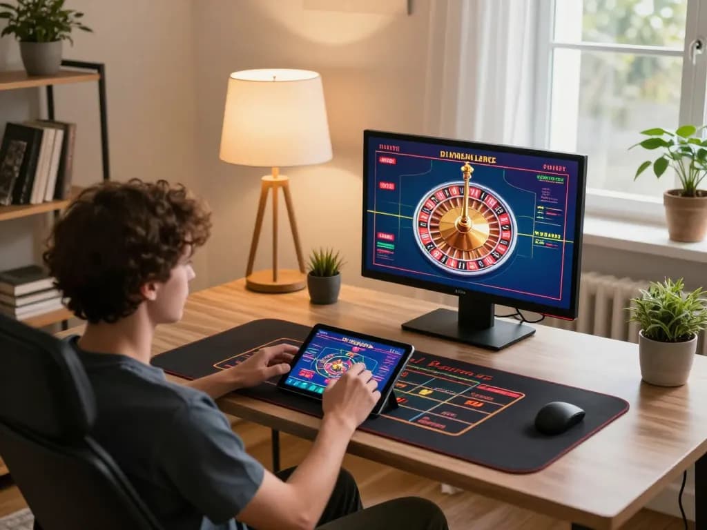Player engaging with go8 club mobile app for an immersive online casino experience