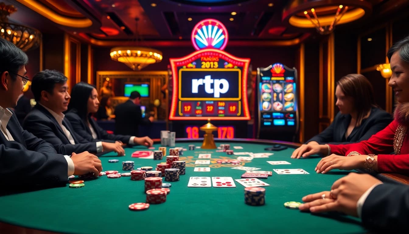 Maximize your wins with rtp iboslot at this vibrant casino table filled with excitement.