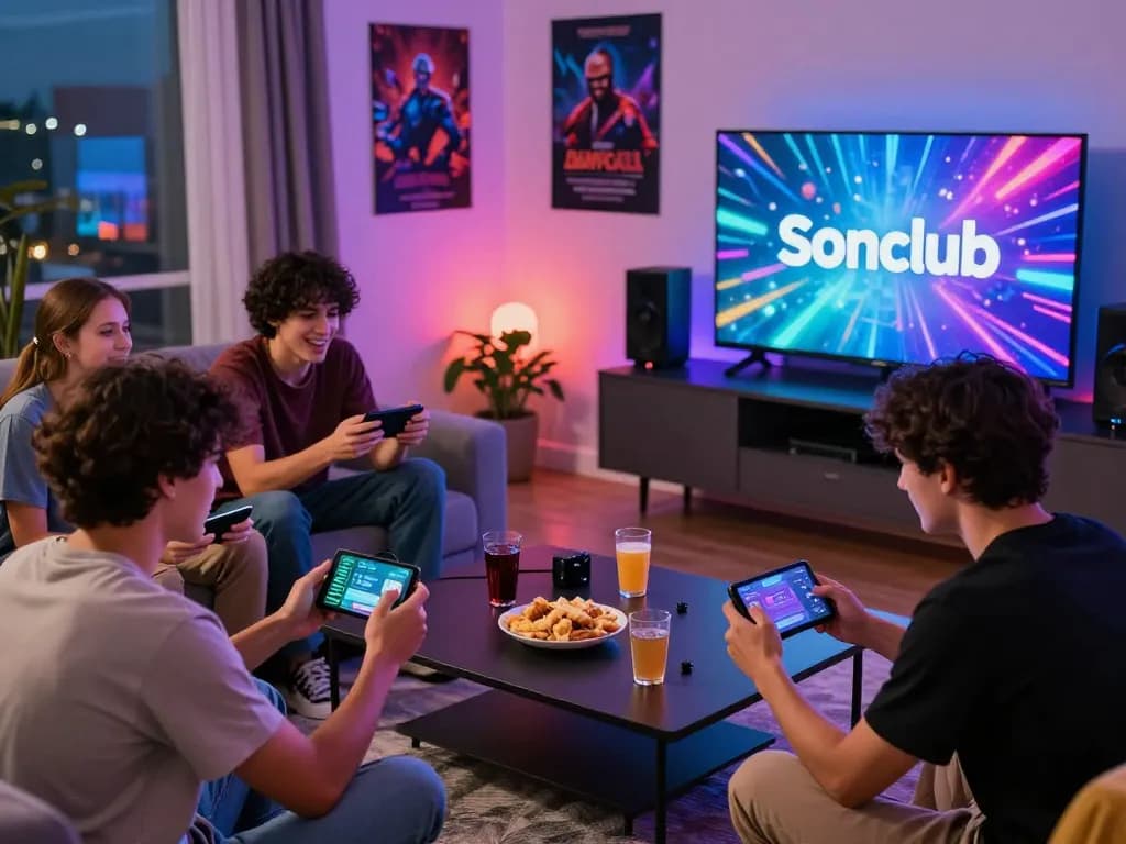 Tải sonclub for an engaging evening of gaming with friends.