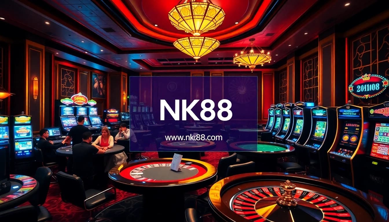 Engage in thrilling gambling at https://nk88net.com/ with vibrant casino visuals and exciting gameplay.