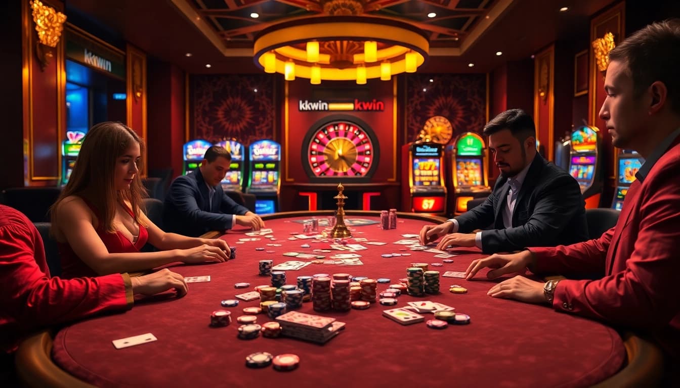Experience the thrill of poker at kkwin casino with vibrant tables and engaging gameplay.