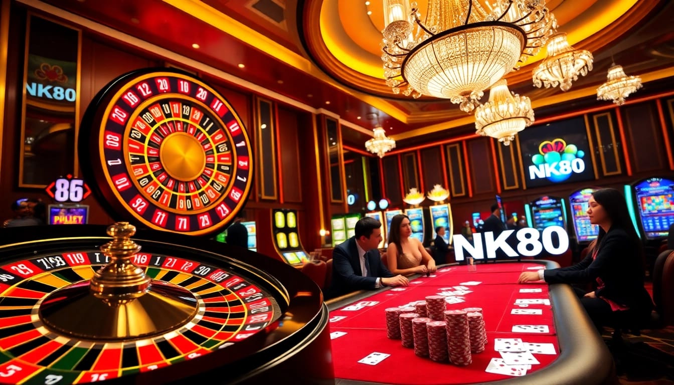 Experience thrills at https://nk88net.com/ with vibrant casino tables and high-stakes games.