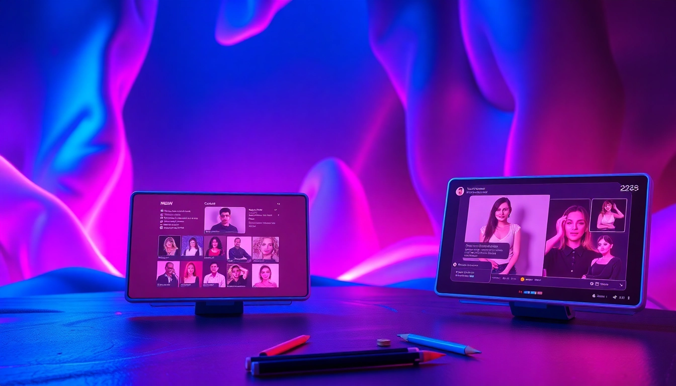 Explore innovative NSFW chat AI platforms in 2026 with vibrant digital interfaces and engaging interactions.
