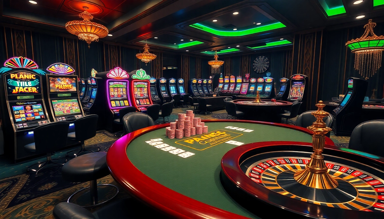Experience high-stakes gaming at https://hitclub9.vip/ with vibrant poker tables and spinning slot machines.