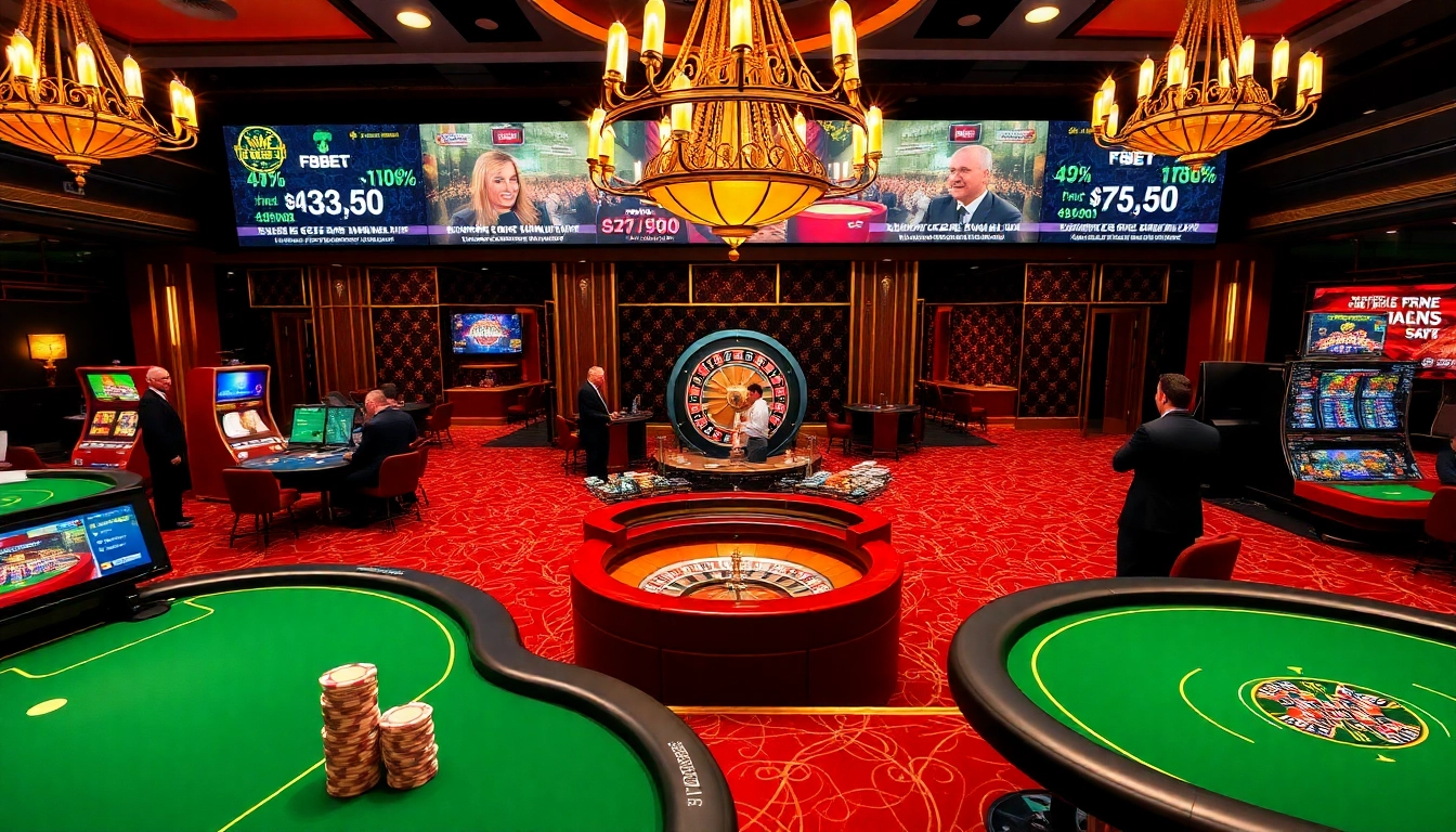 Experience the excitement of F8BET trang chủ with vibrant casino elements and professional gameplay.
