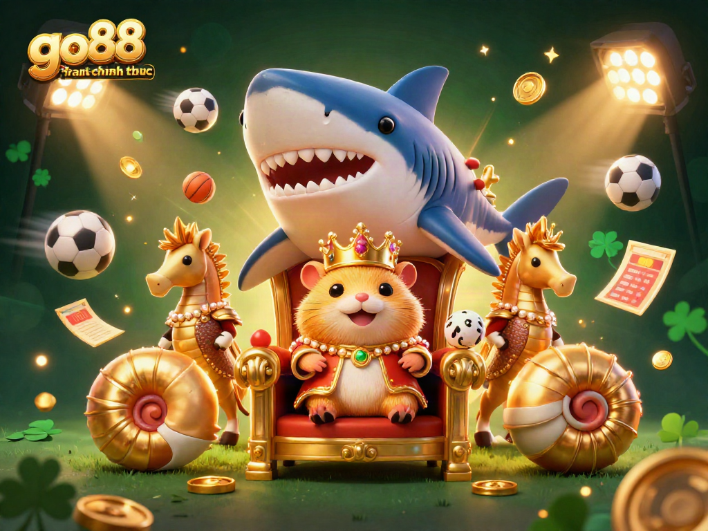 Experience thrilling gaming at go88 trang chu chinh thuc with a lively 3D casino scene.