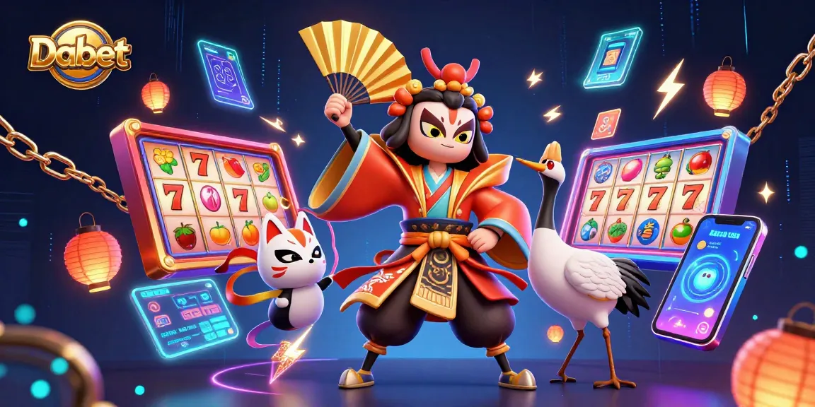 Dabet players enjoy thrilling slot games with vibrant reels and dazzling 3D characters.