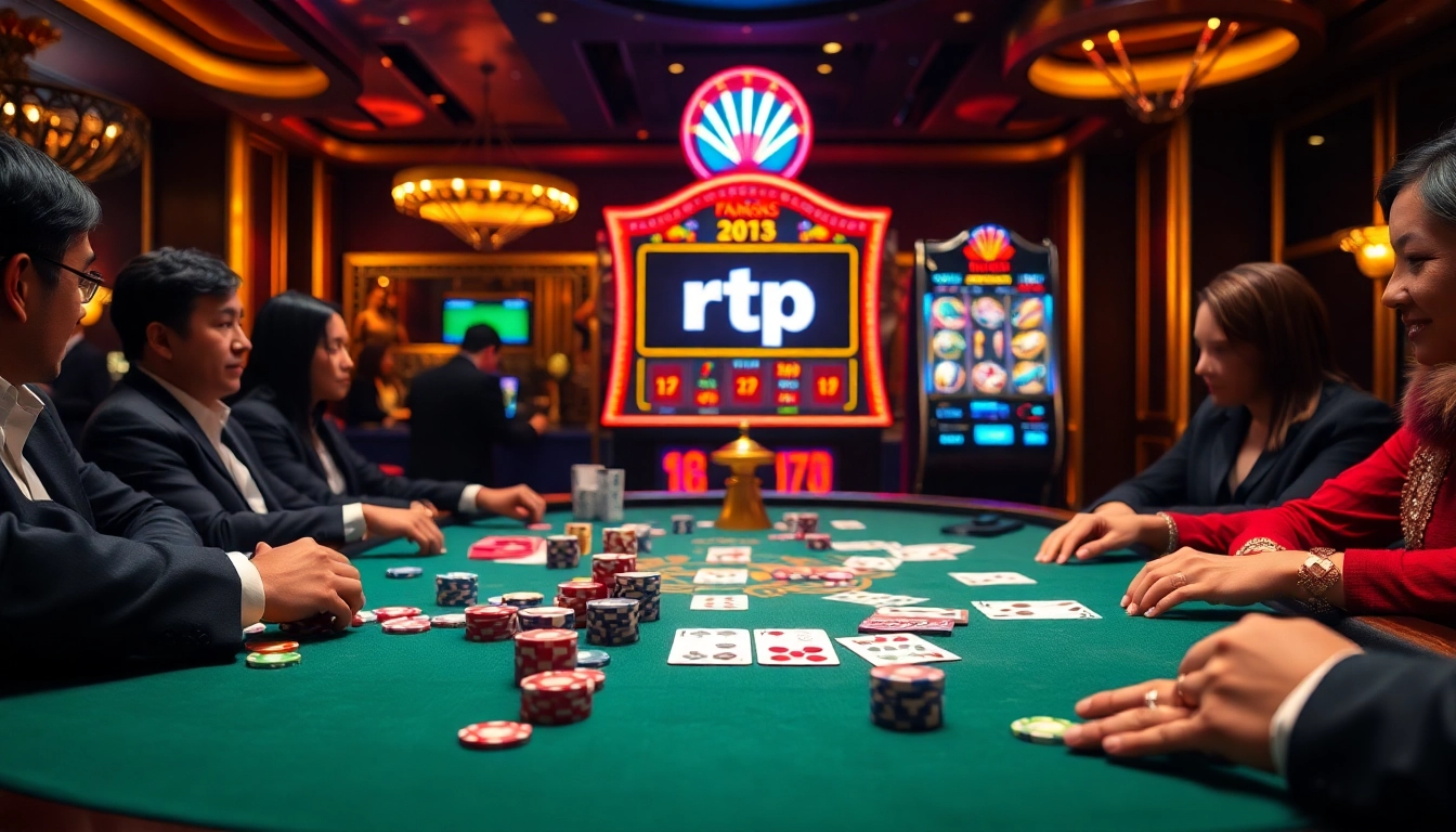 Maximize your wins with rtp iboslot at this vibrant casino table filled with excitement.