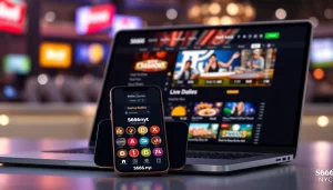 S666.nyc showcases the latest in online gambling with a modern user interface, highlighting various betting options.