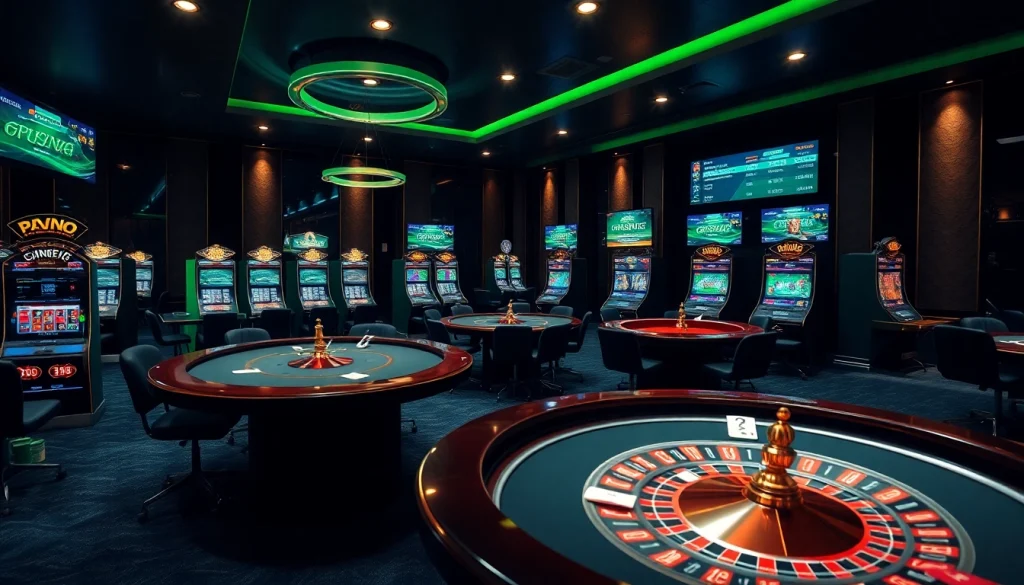 Experience thrilling gaming action at https://five88.za.com/ with vibrant slot machines and engaging poker tables.