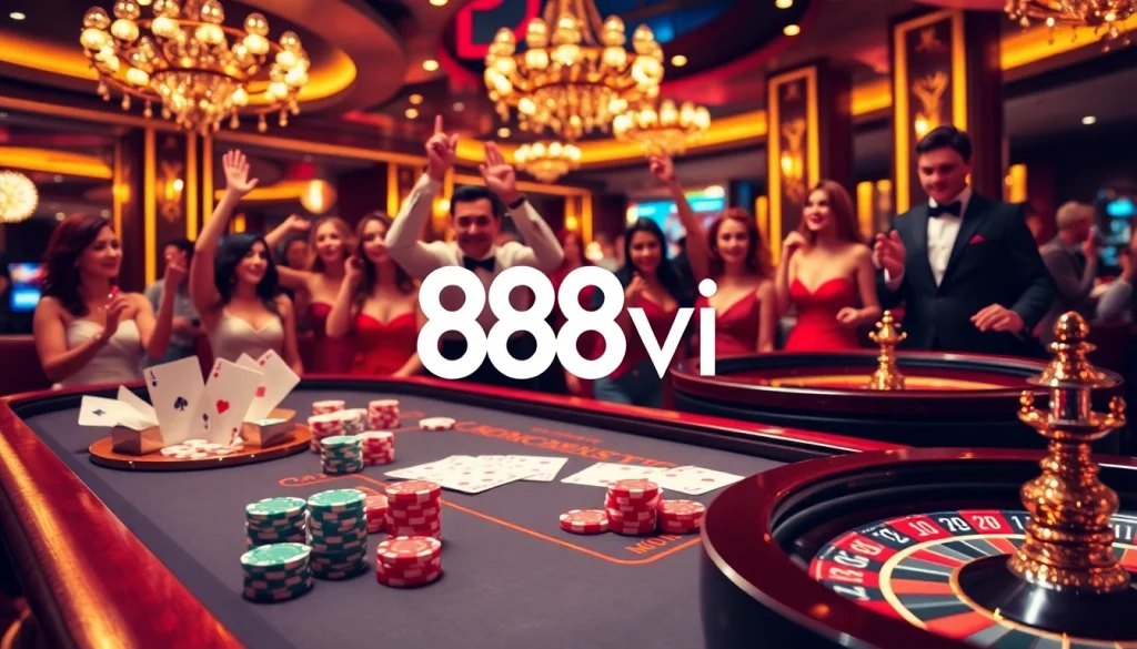 Experience thrilling moments at 888vi.com with chic casino games and vibrant poker tables.